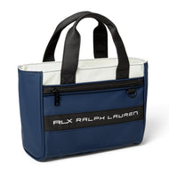 RLX Ralph Lauren 刺绣徽标高尔夫托特包 - 精致海军蓝/陶瓷白
