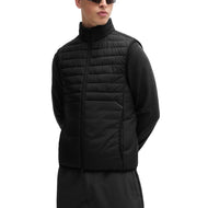 BOSS Thor Water Repellent Padded Golf Vest - Black