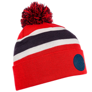 Galvin Green Leighton Insulating Golf Beanie - Red/Navy