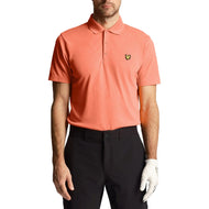 Lyle&Scott Golf Tech Polo衬衫 - 课程珊瑚