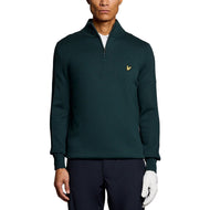 Lyle&Scott高尔夫1874年四分之一ZIP跳线 - 地中海
