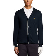 Lyle&Scott高尔夫轻巧的开衫 - 深海海军