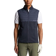 Lyle & Scott Windjammer 全拉链高尔夫马甲 - 深海军蓝
