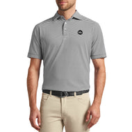 Peter Millar Hales Performance Jersey Golf Polo Shirt - Black