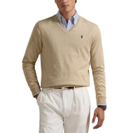 Polo Performance Ralph Lauren Performance V-Neck Golf Sweater - Basic Sand