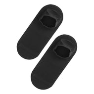 Rohnisch Women's 2 Pack Functional No-Show Socks - Black