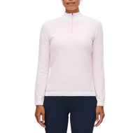 Rohnisch Women's Kora Knitted Half Zip Golf Pullover - Cradle Pink
