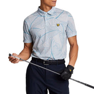 Lyle&Scott Floral Polo Golf衬衫 - Pebbel