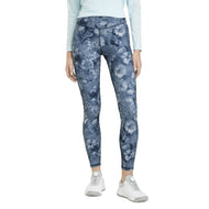 PUMA女子印刷高尔夫紧身裤 - 海军西装外套