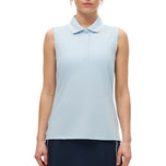 Rohnisch Women's Deni Sleeveless Golf Polo Shirt - Skyway