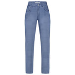 Rohnisch 女式 Chie Comfort 32 英寸高尔夫裤 - Minicheck Skyway