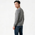 Lyle & Scott Golf 1874 Crew Neck Pullover - Carbon Grey