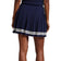 RLX Ralph Lauren Women's Knit Pleated Golf Skort - Refined Navy/White