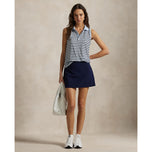 RLX Ralph Lauren Women's Printed Airflow Sleeveless Polo Shirt - Cold Spring/Navy Stripe