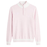 Rohnisch Women's Kora Knitted Half Zip Golf Pullover - Cradle Pink