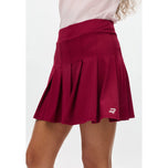 Rohnisch Women's Nicky Pleated Golf Skort - Beet Red