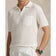 RLX Ralph Lauren Cotton Coolmax Knitted Golf Polo Shirt - White Splash