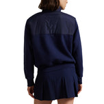 RLX Ralph Lauren Women's Quilted Fleece Half Zip - Refined Navy