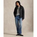 RLX RALPH LAUREN女子敞篷quilted夹克 -  Polo Black