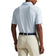 RLX Ralph Lauren Classic Fit Printed Airflow Golf Polo Shirt - Office Blue Boogey Texture