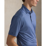 RLX Ralph Lauren Classic Fit Printed Airflow Golf Polo Shirt - Old Royal Petal Boxes
