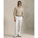 RLX Ralph Lauren Performance Polo-Collar Golf Sweater - Ecru Tan Heather