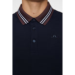 J.Lindeberg Bjorn Golf Polo衬衫-JL海军