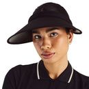 Malbon Women's Claire Golf Visor - Black