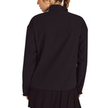 Malbon 女式 Crosscourt 高尔夫风衣 - 黑色