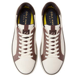 Cole Haan GrandPrø Topspin Waterproof Wide Golf Shoes - Ivory/Chestnut