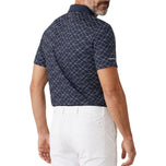 Cross Alvin Polo 高尔夫衬衫 - 海军蓝