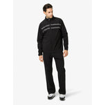 十字云长水高尔夫裤子 - 黑色