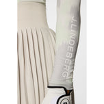 J.Lindeberg妇女Ella印刷压缩高尔夫衬衫 - 经纱Ambrosia