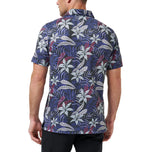 Travis Mathew Featherweight Open Bay Golf Polo Shirt - Black