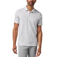 Travis Mathew Featherweight Salt Breeze Golf Polo Shirt - White