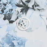 G/Fore 女式照片花卉丝质科技尼龙 A 字高尔夫裙裤 - 雪色