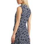 G/Fore Women's Stardust Silky Tech Nylon Sleeveless Golf Polo - Twilight