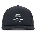 G/Fore Golf Camo Skull & T's Trucker Snapback - Onxy