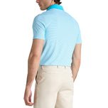 G/Fore Feeder Stripe Fine Tech Jersey Golf Polo Shirt - Venetian