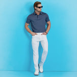 G/Fore Melange冰尼龙高尔夫球球衫 - 暮光之城