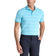 G/Fore Multi Stripe Tech Pique Performance Golf Polo Shirt - Breeze