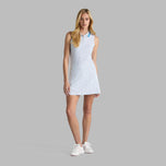 G/Fore Women's Aye Poppy Silky Tech Nylon A-Line Golf Skort - Snow