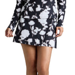 G/Fore女性模糊的花卉印刷技术泽西高尔夫球运动员 - 玛瑙