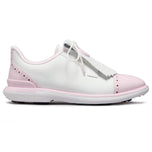 G/Fore Women's Brogue Cap Toe Kiltie Gallivan2r Golf Shoes - Snow/Blush