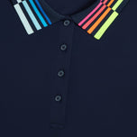 G/Fore女性对比度胶结丝滑技术长袖高尔夫球球衫 - 暮光