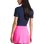 G/Fore 女式罗纹高科技尼龙高尔夫 Polo 衫 - 暮光色