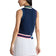 G/Fore Women's Engineered Stripe Sweater Golf Vest - Twilight