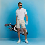 G/Fore Essential Performance Pique Golf Polo衬衫 - 雪
