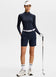 J.Lindeberg Women's Gwen Long Golf Shorts - JL Navy