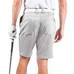 Galvin Green Percy Breathable Golf Shorts - Light Grey